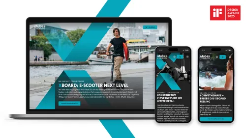 Veranschaulichung der Website vom XBoard